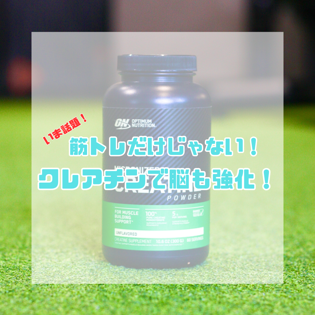 筋トレだけじゃない！今話題のクレアチンで脳も強化